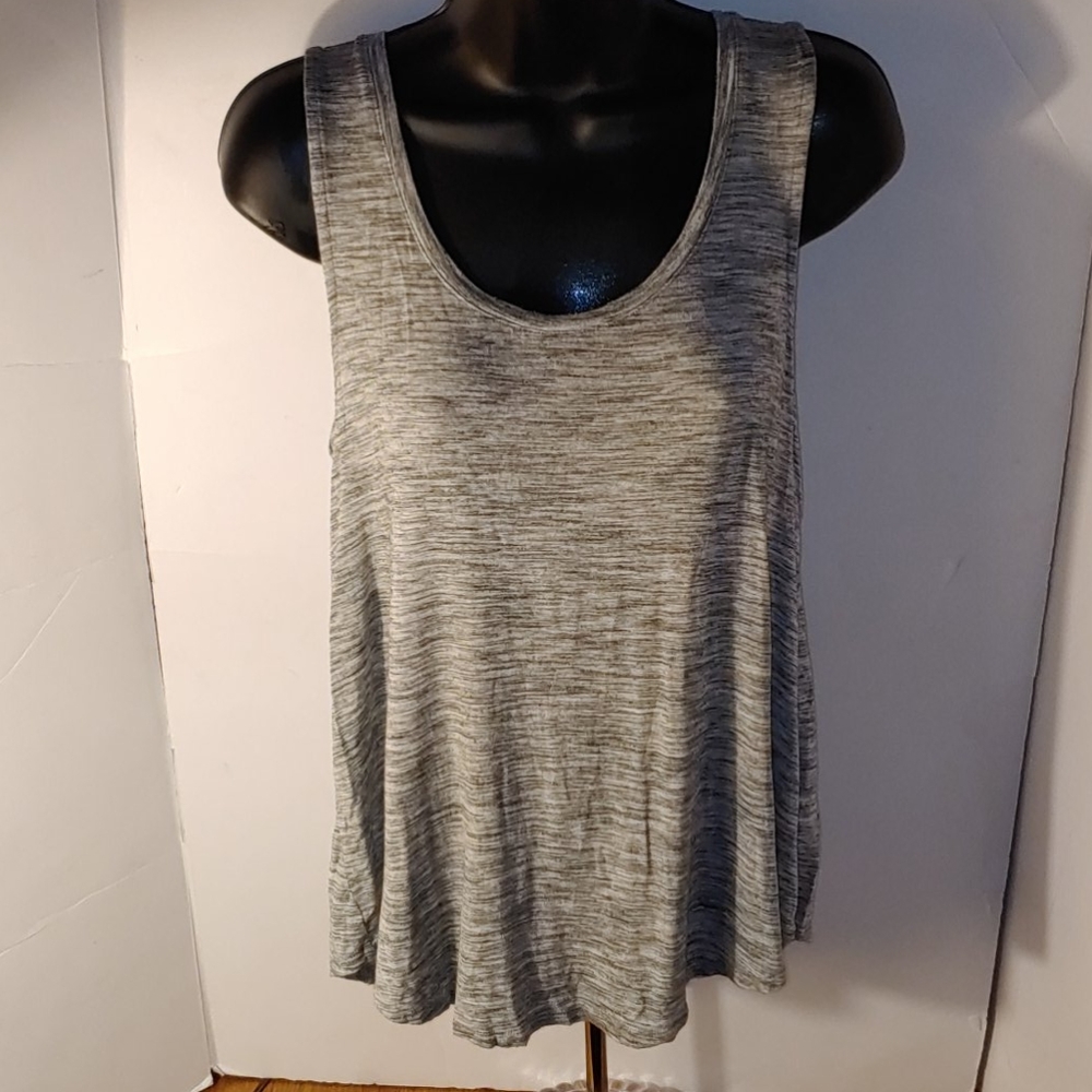 a.n.d eway Gray and white Tank Top